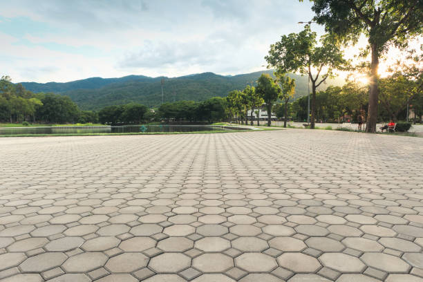 Permeable Paver Driveway in Cleveland, NC